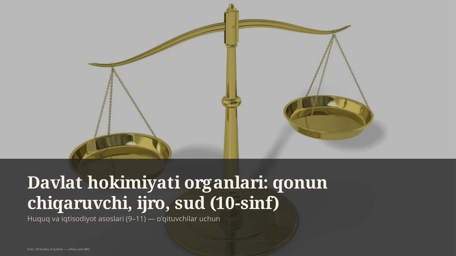 Huquq va iqtisodiyot asoslari (9-11)