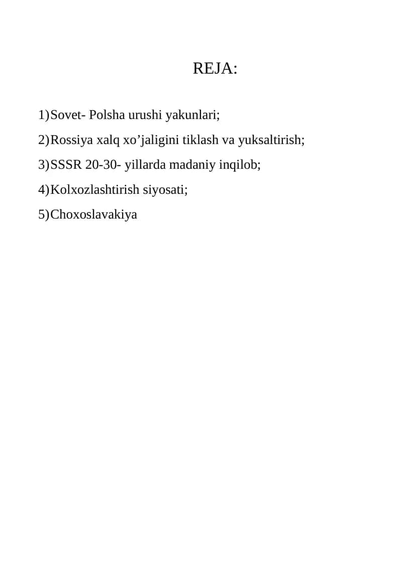 Sovet-Polsha urushi yakunlari