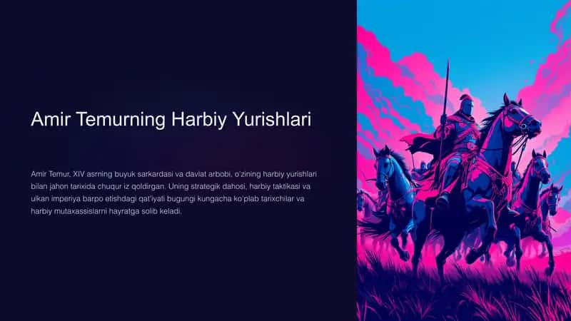 Amir Temurning Harbiy Yurishlari