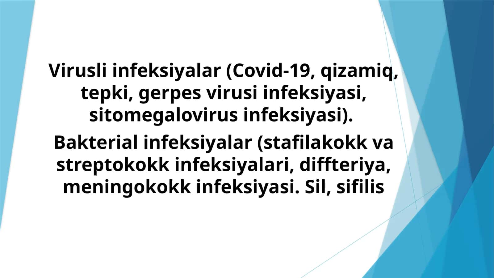 Virusli infeksiyalar