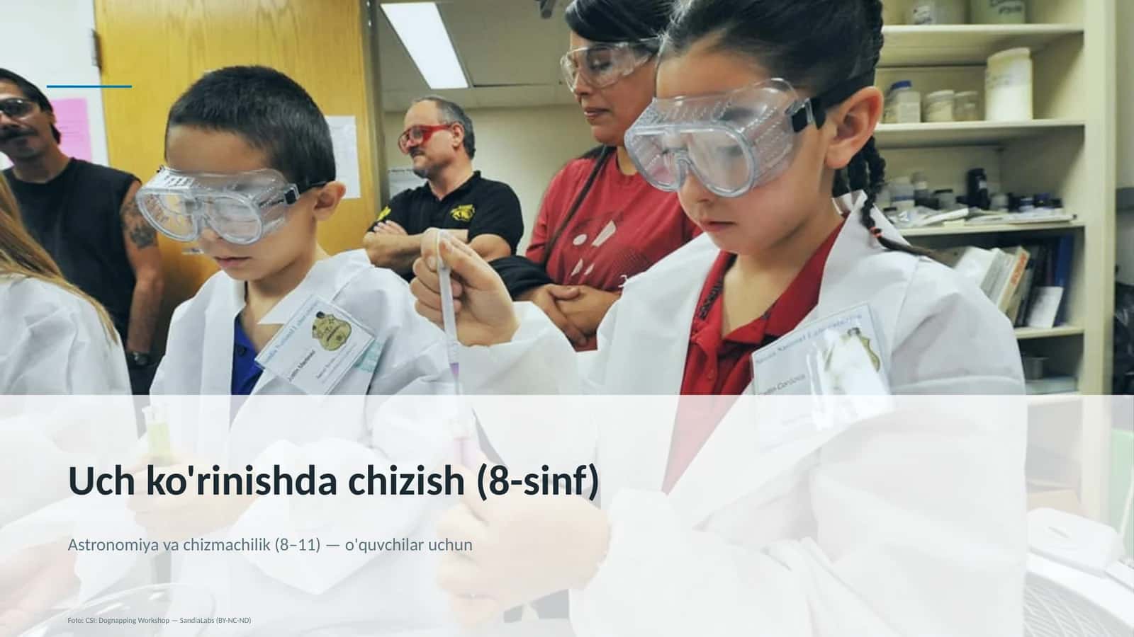 Uch ko'rinishda chizish (8-sinf)