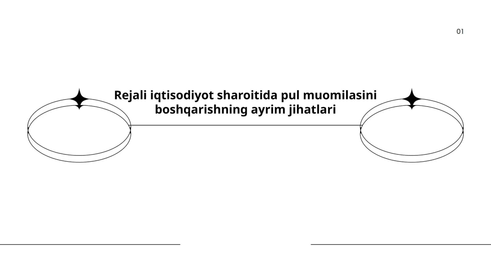 Pul muomalasini boshqarishning ayrim jihatlari