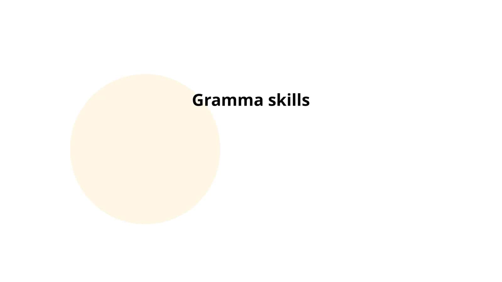 Gramma skills