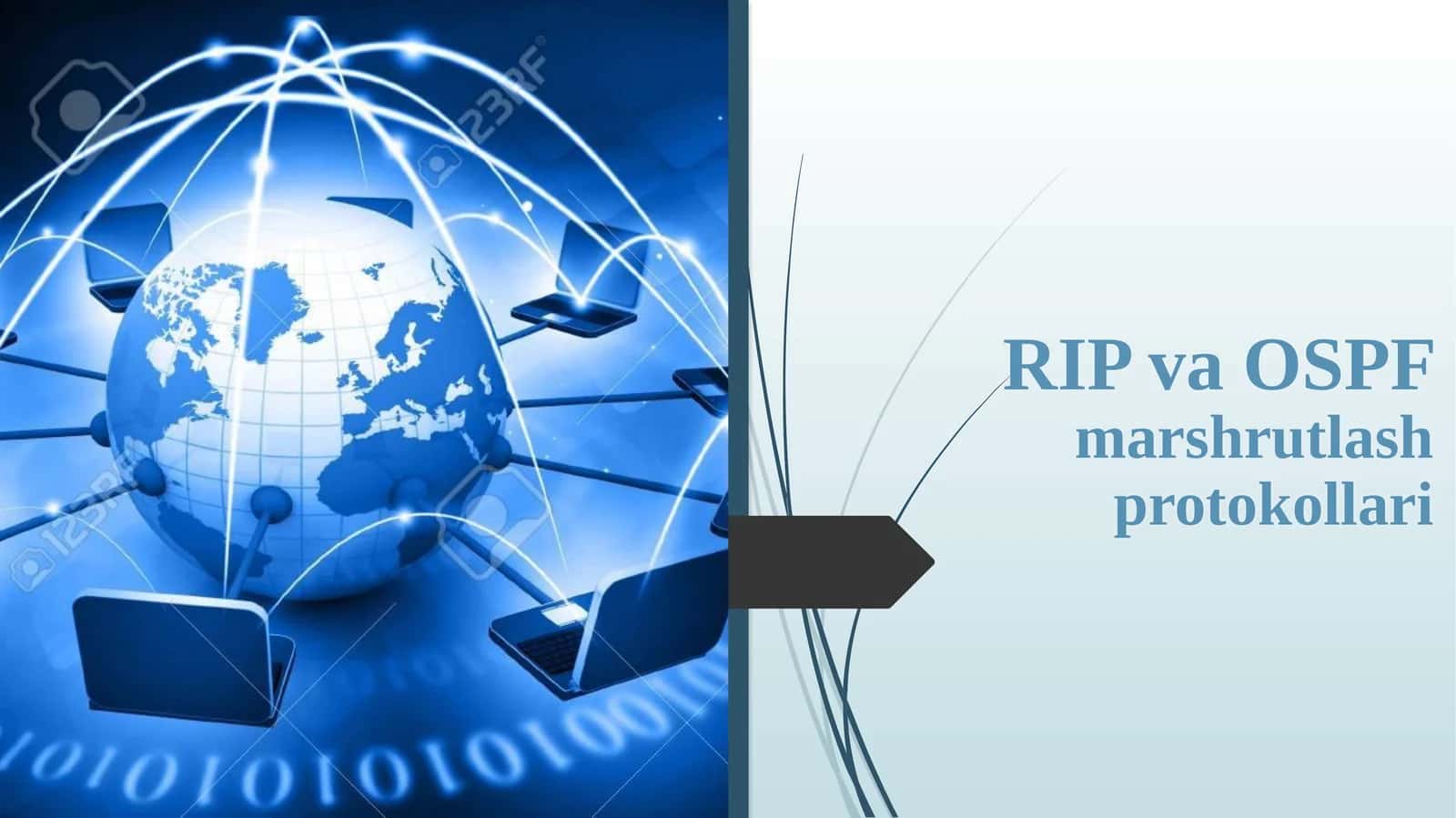 RIP va OSPF marshrutlash protokollari