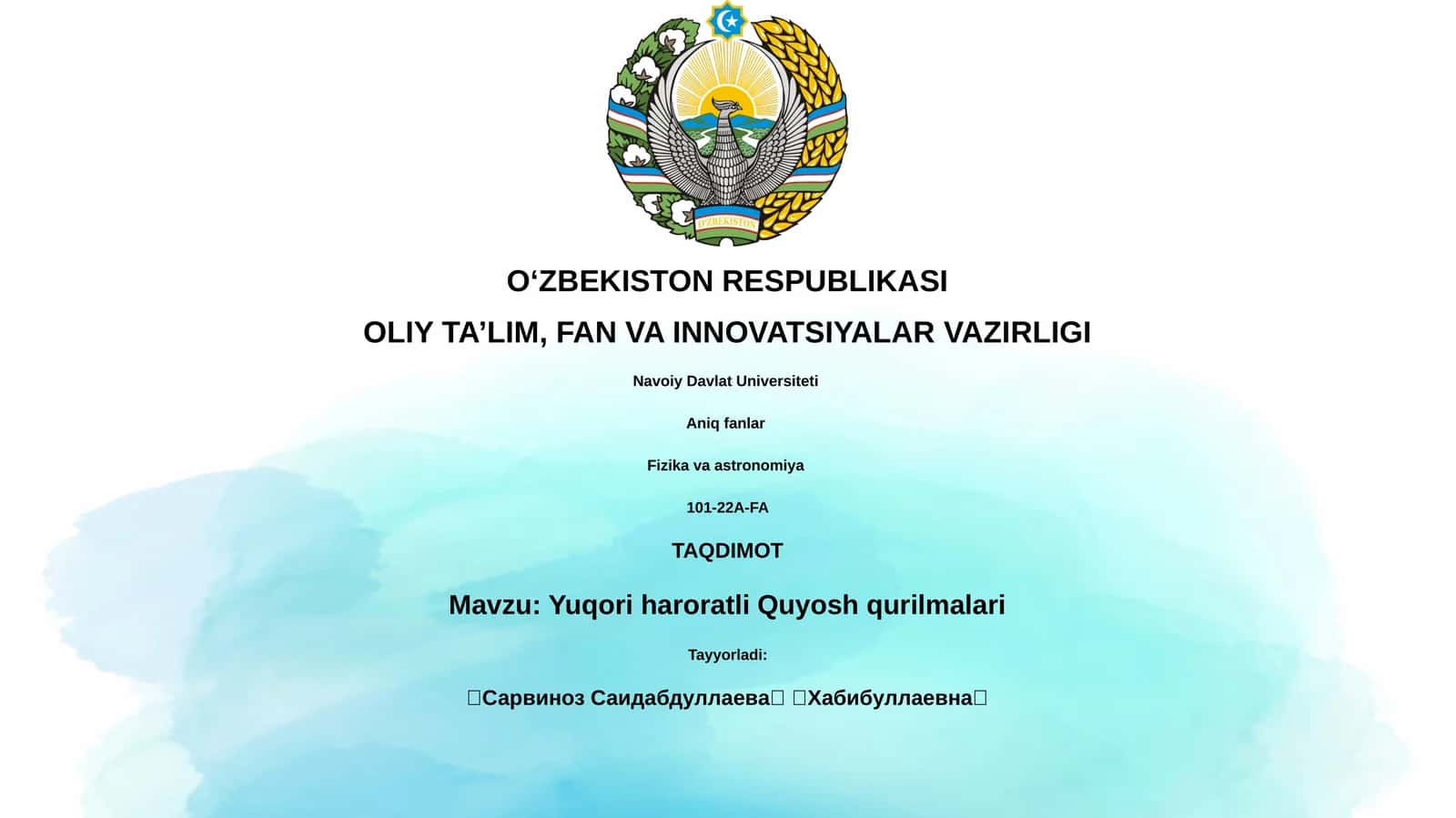 Yuqori haroratli Quyosh qurilmalari