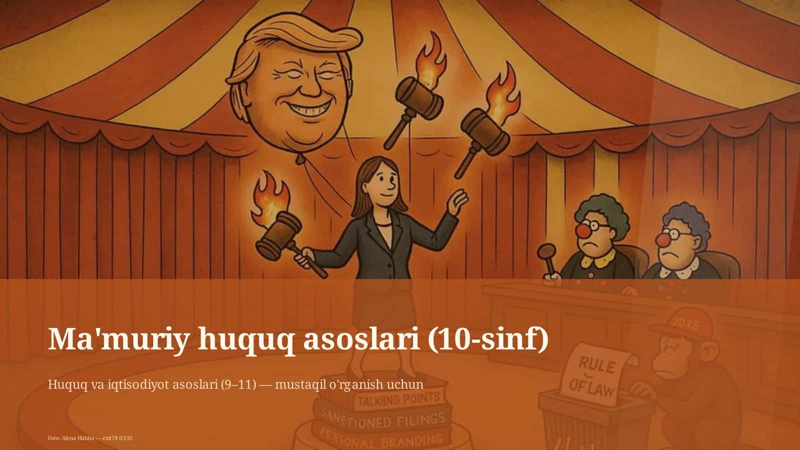 Ma'muriy huquq asoslari (10-sinf)