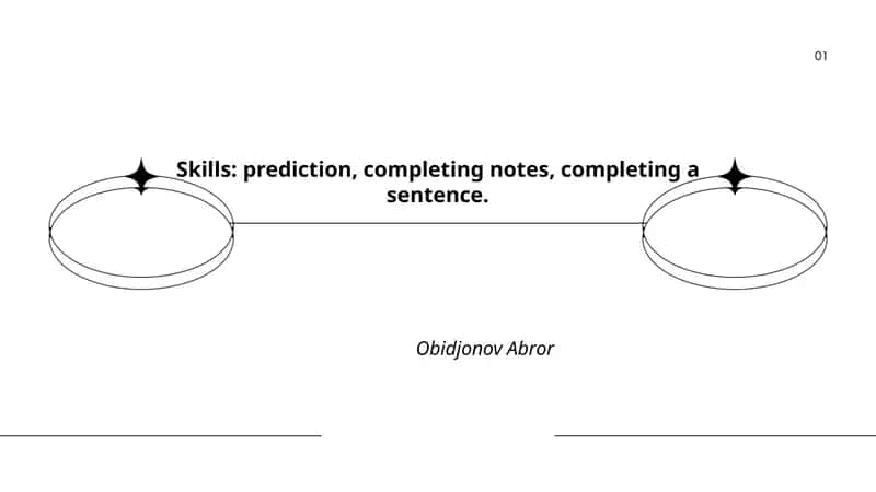 Prediction and Note Completion Skills Training