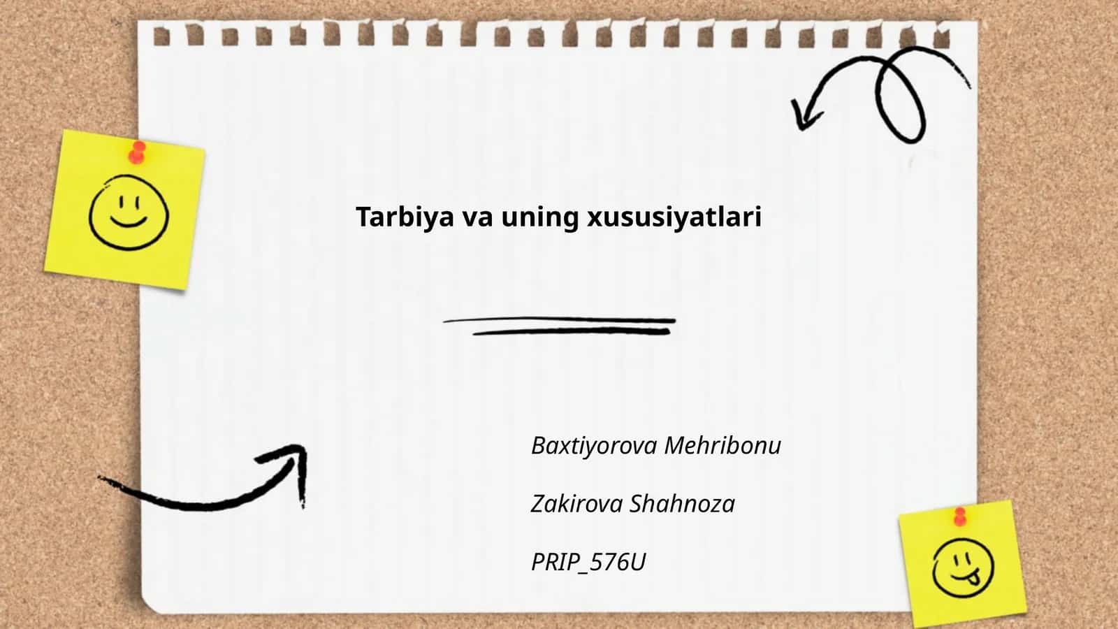 Tarbiya va uning xususiyatlari