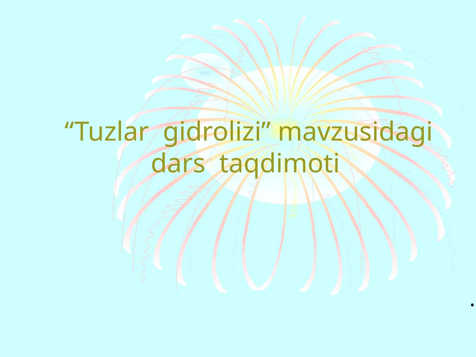 Tuzlar gidrolizi