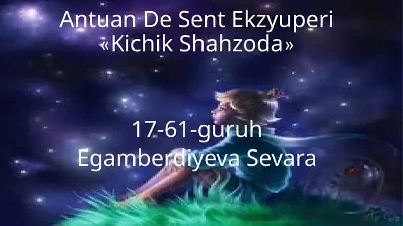"Kichik Shahzoda"