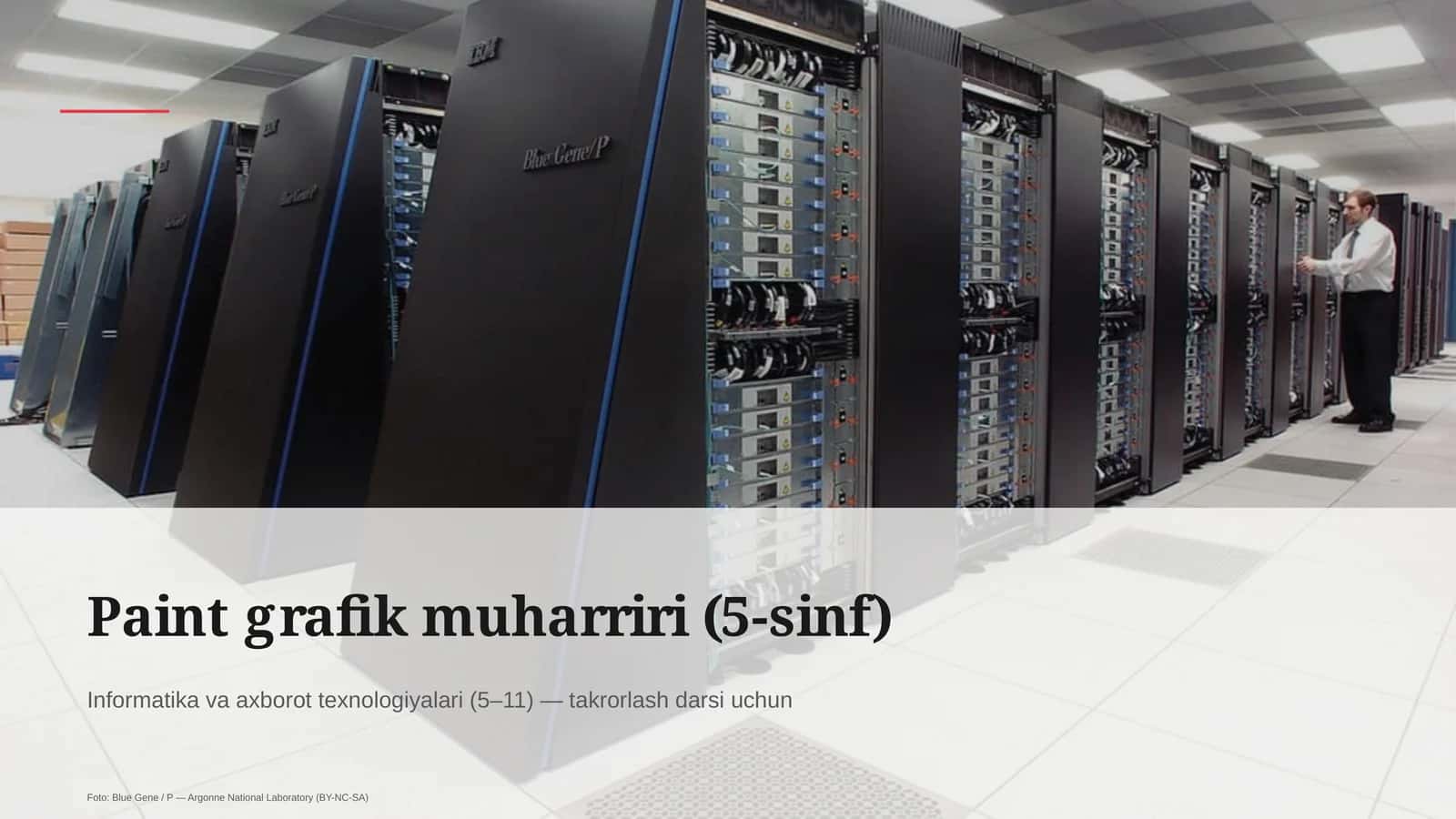 Paint grafik muharriri (5-sinf)
