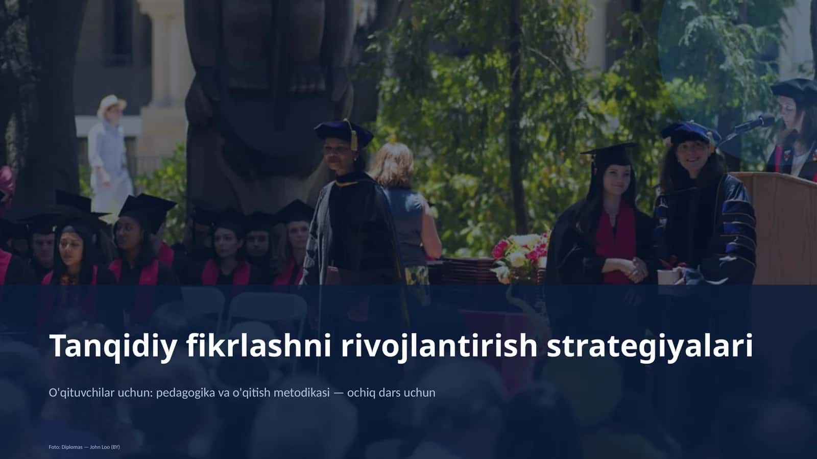 Tanqidiy fikrlashni rivojlantirish strategiyalari