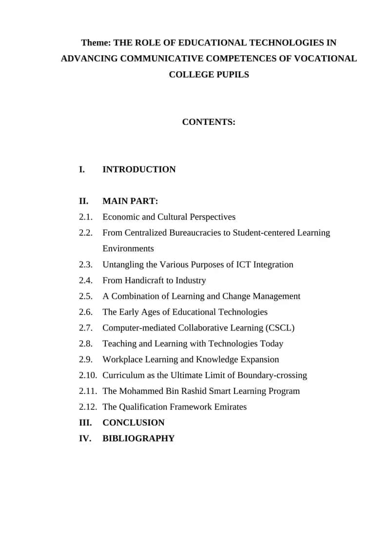 THE ROLE OF EDUCATIONAL TECHNOLOGIES IN ADVANCING COMMUNICATIVE COMPETENCES