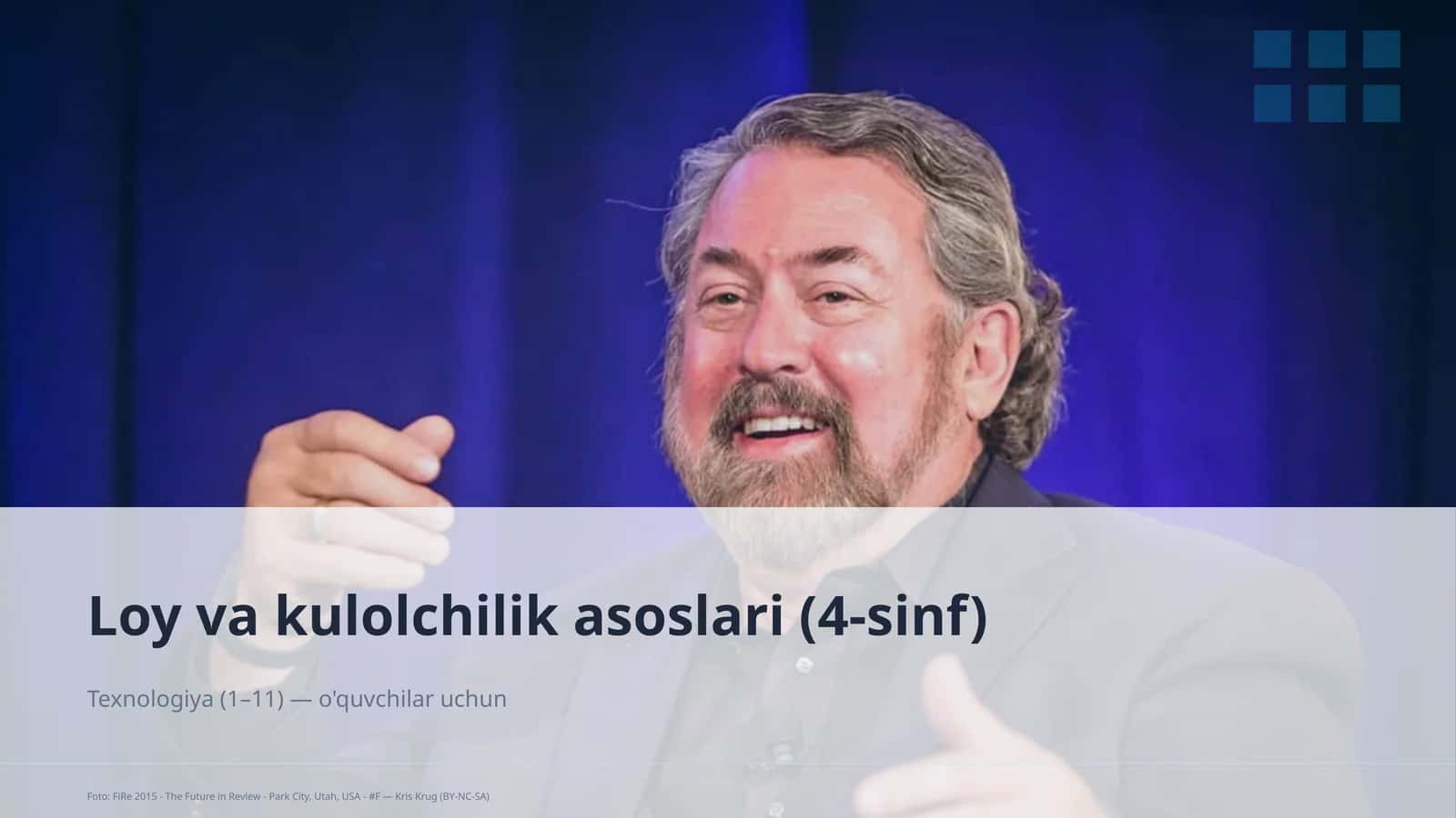 Loy va kulolchilik asoslari (4-sinf)