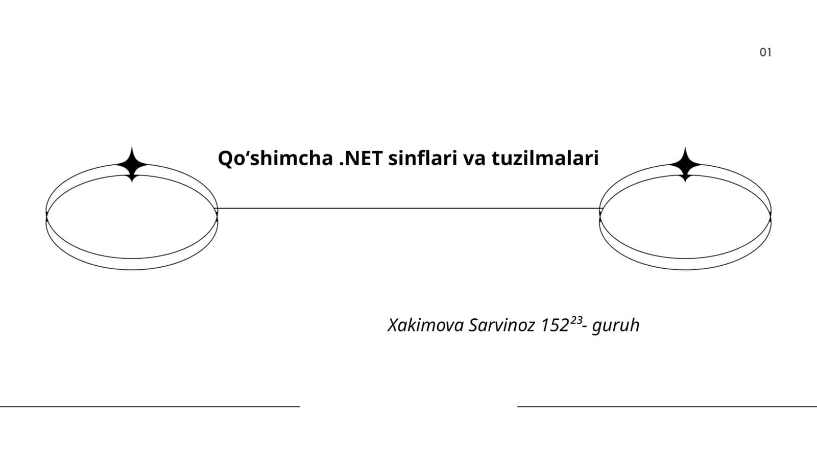 Qoʻshimcha.NET sinflari va tuzilmalari