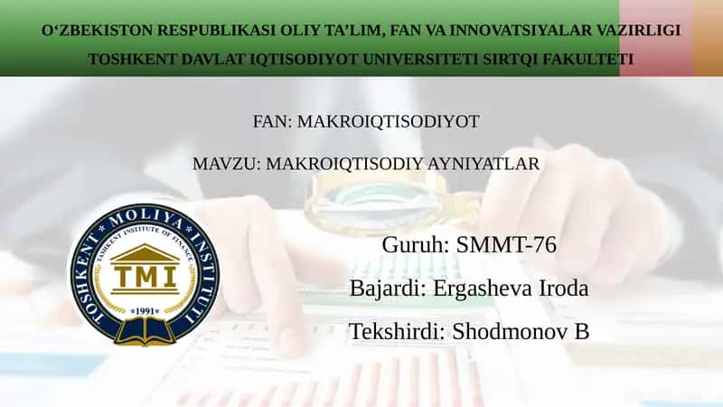 Makroiqtisodiy ayniyatlar
