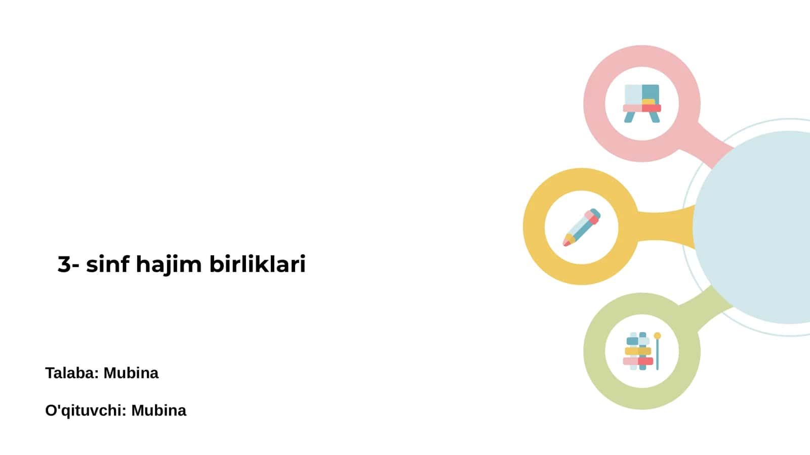 3- sinf hajim birliklari