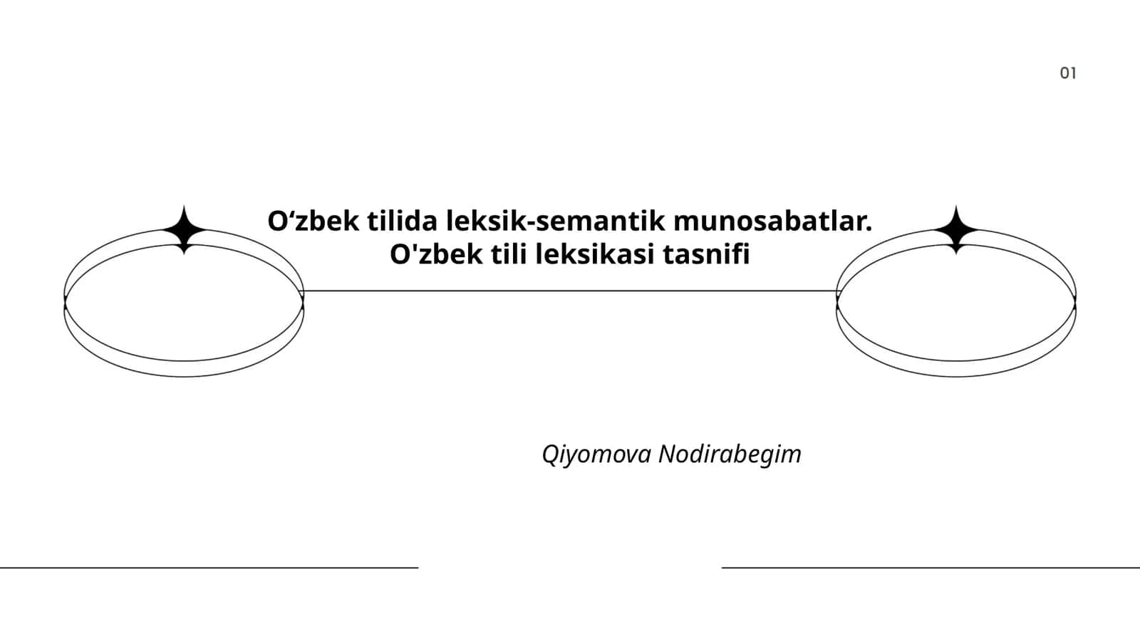 Oʻzbek tilida leksik-semantik munosabatlar