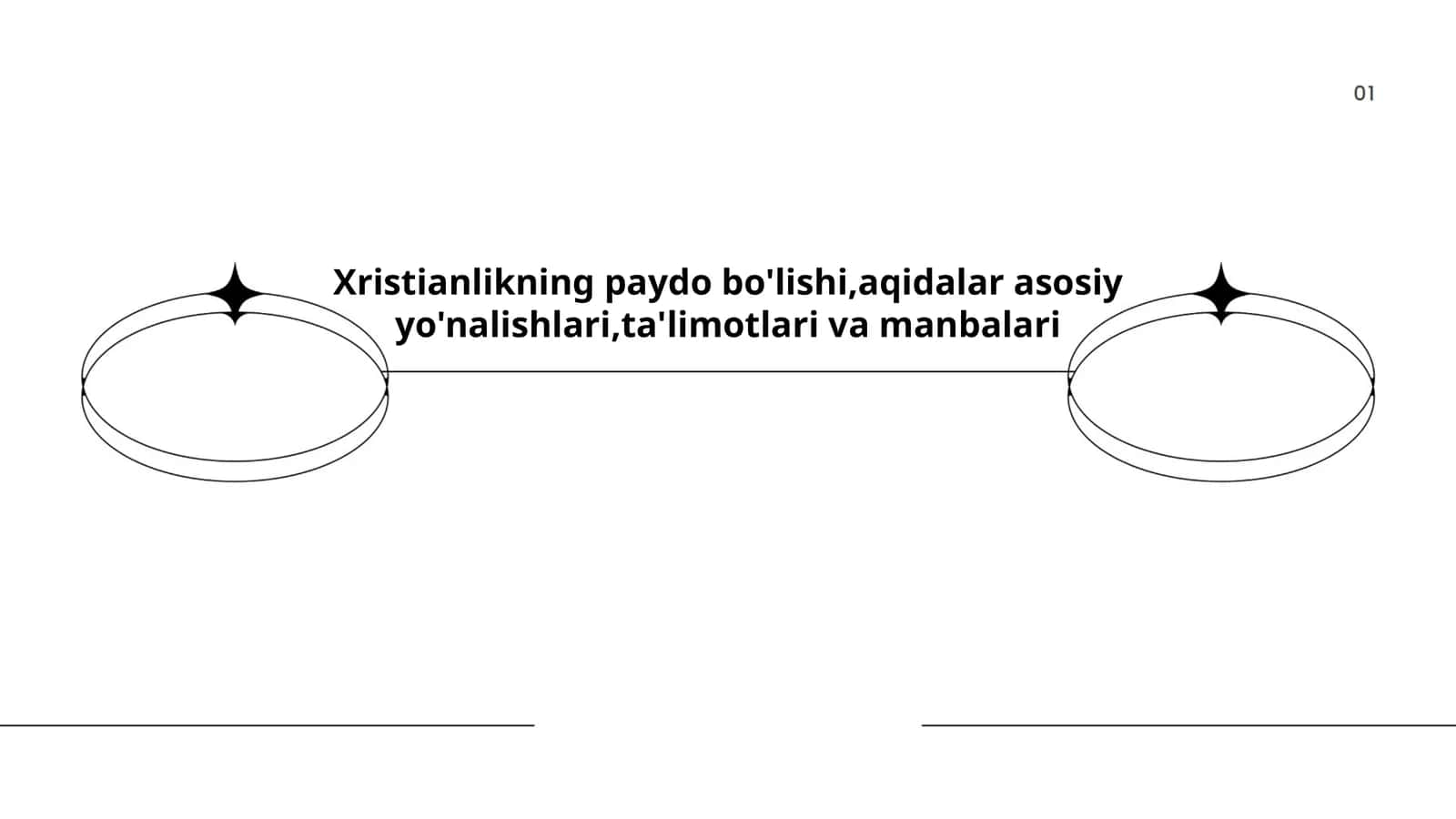 Xristianlikning paydo bo'lishi,aqidalar asosiy yo'nalishlari,ta'limotlari va manbalari