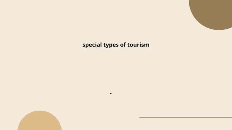 Ecotourism
