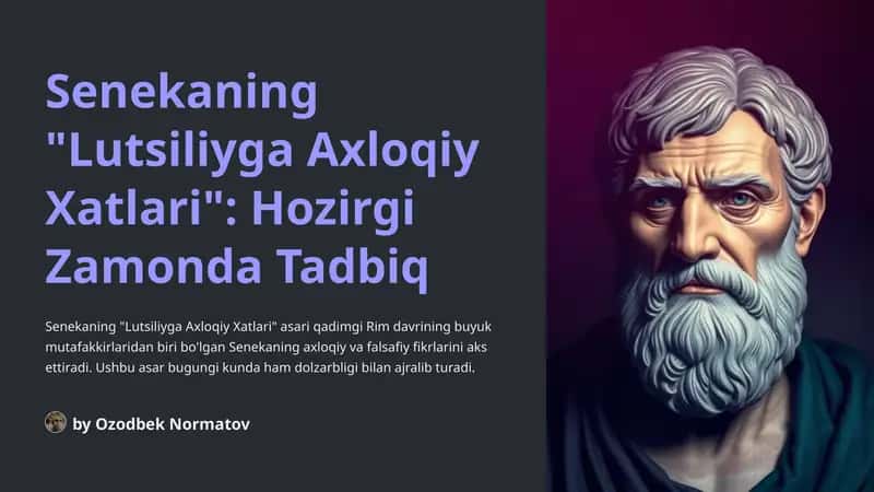 "Lutsiliyga Axloqiy Xatlari"