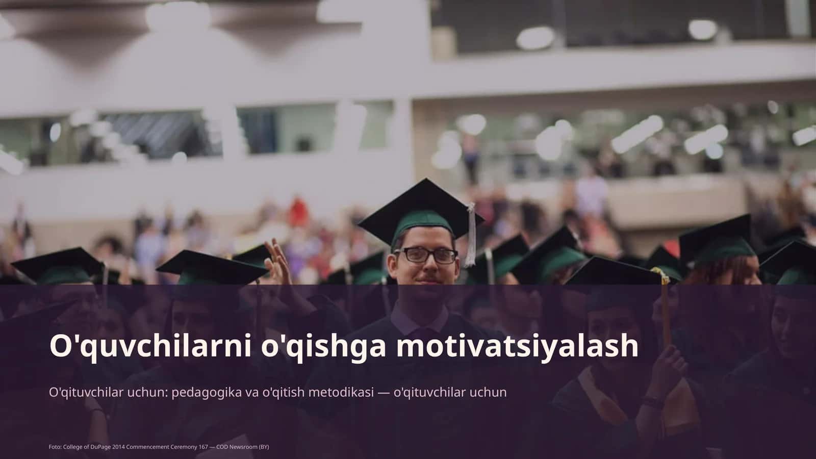 O'qituvchilar uchun: pedagogika va o'qitish metodikasi