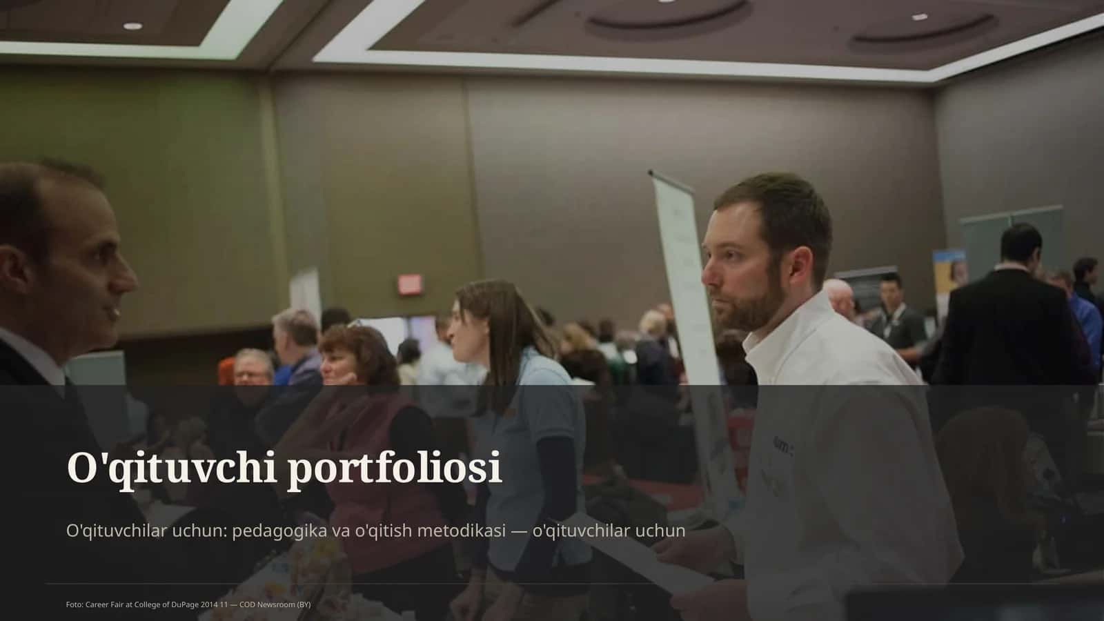 O'qituvchi portfoliosi