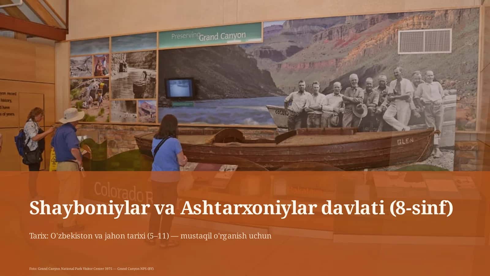 Shayboniylar va Ashtarxoniylar davlati (8-sinf)