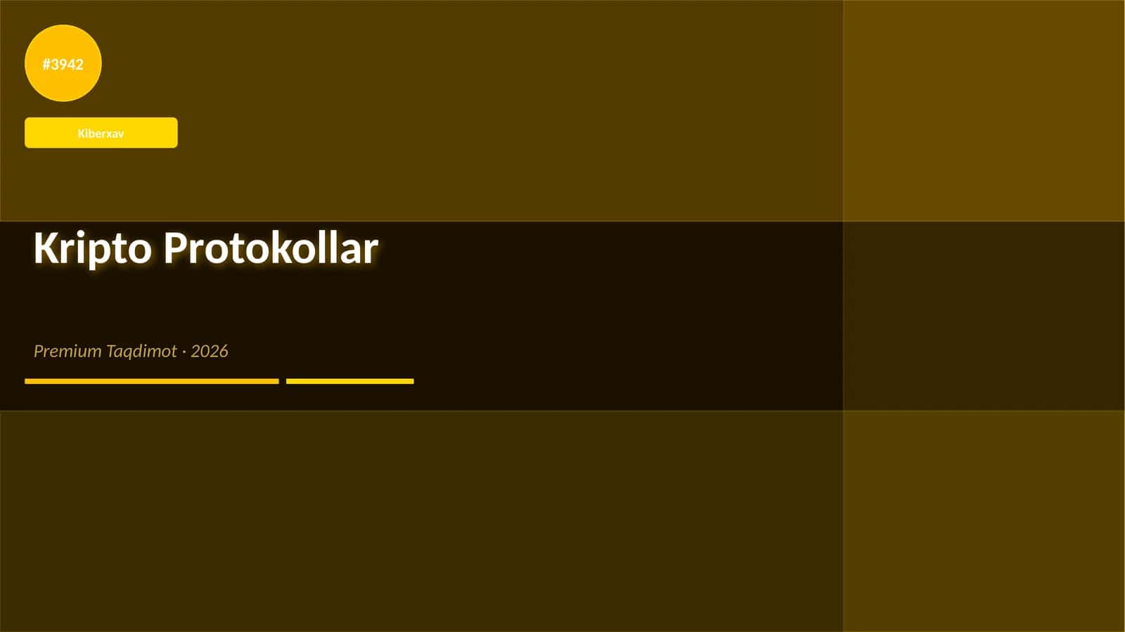 Kripto Protokollar