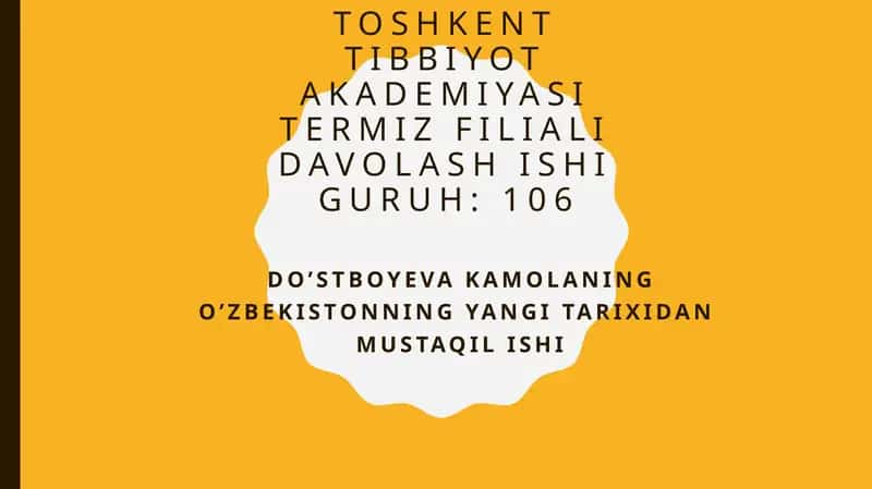 OAV faoliyati