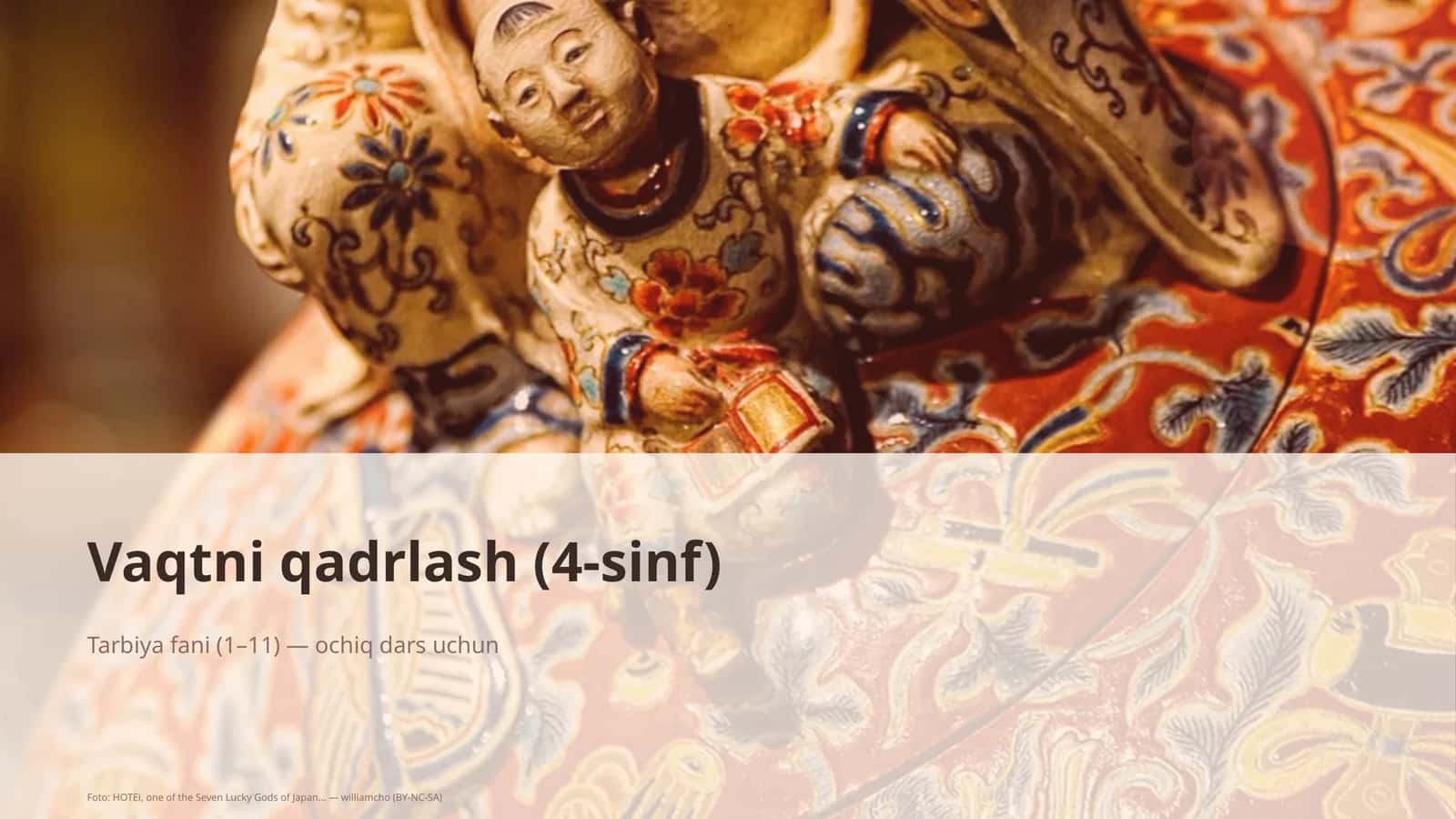 Vaqtni qadrlash (4-sinf)