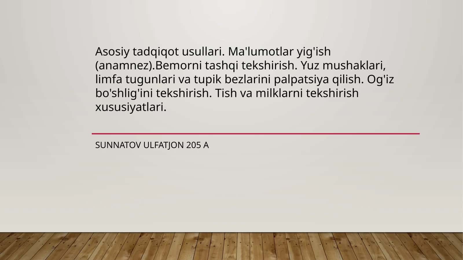 Sunnatov Ulfatjon 205 A