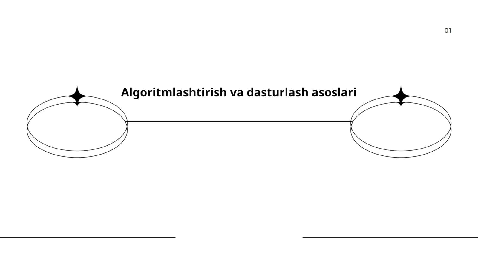 Algoritmlashtirish va dasturlash asoslari