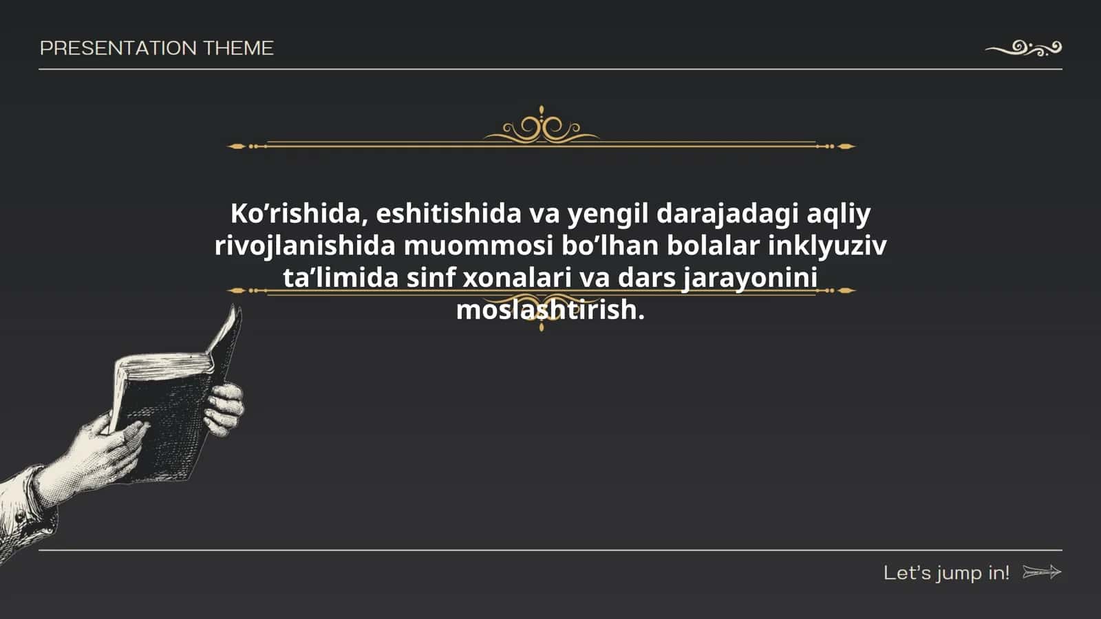 Maxsus o'quv qurollari