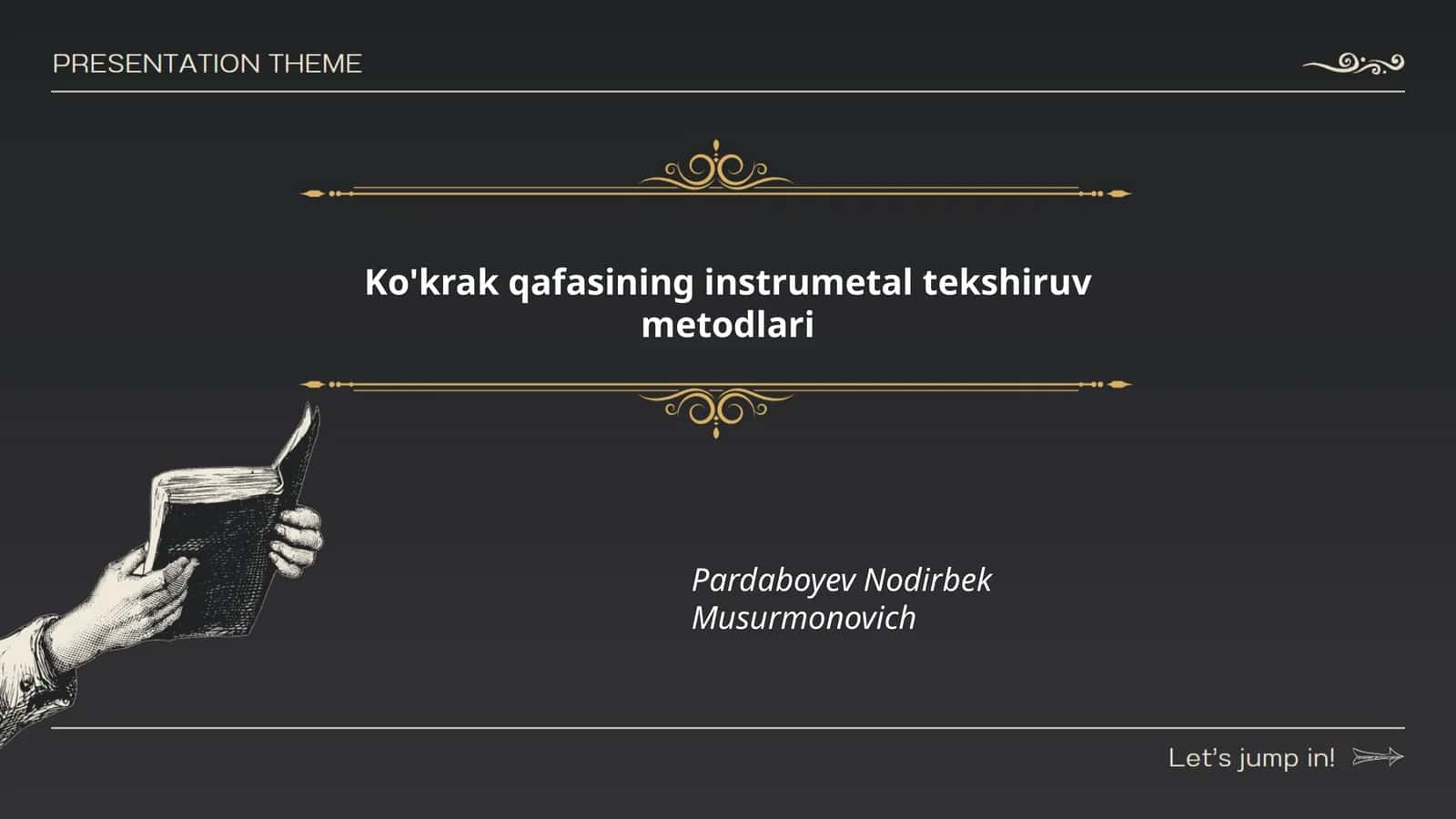 Ko'krak qafasining instrumetal tekshiruv metodlari