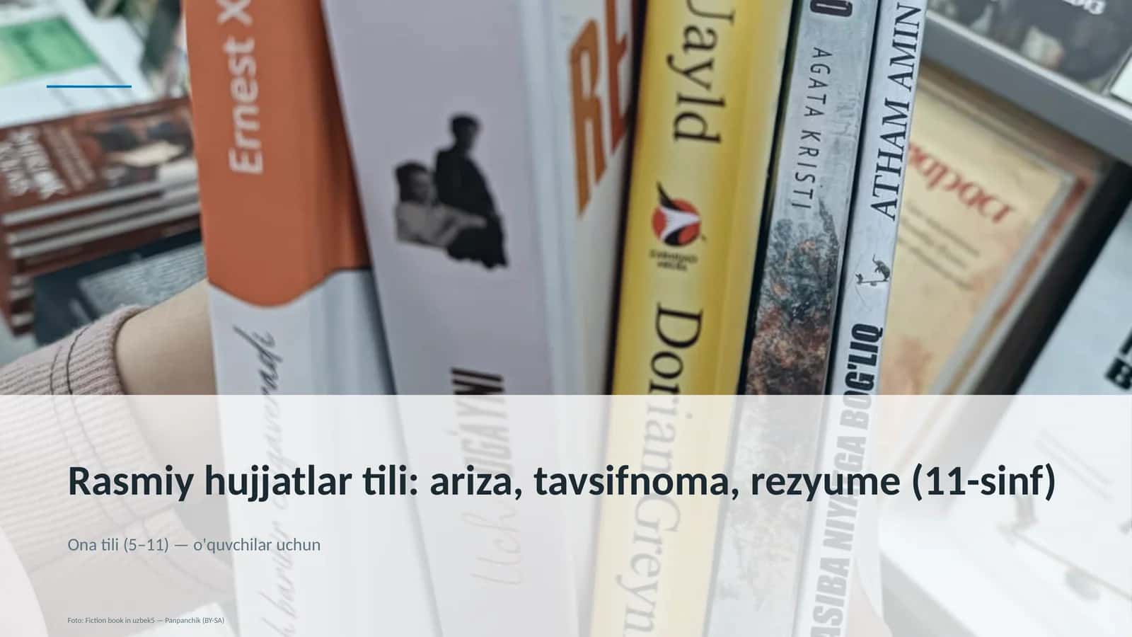 Ona tili (5–11) — o'quvchilar uchun
