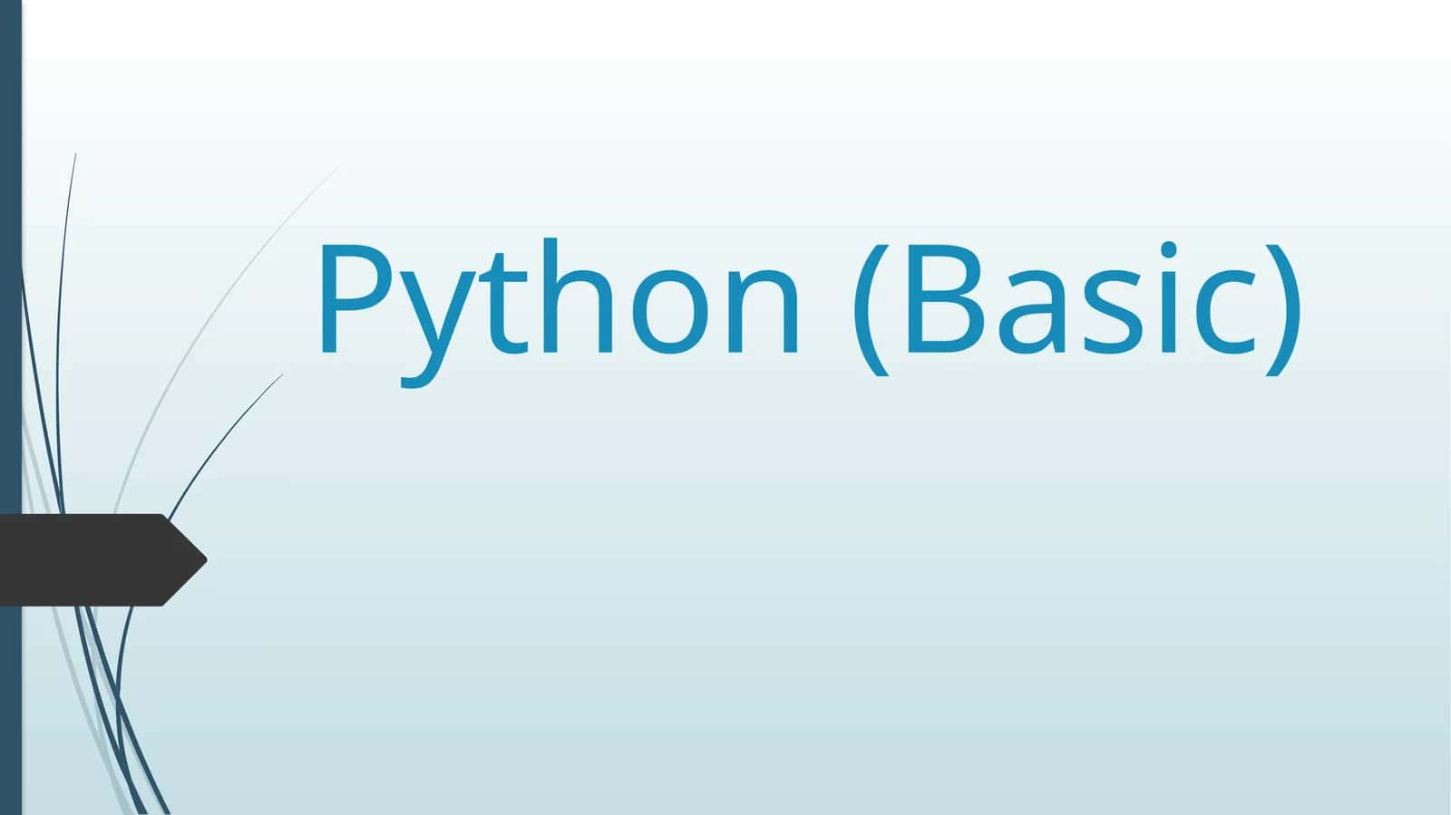 Python (Basic) if - shart amali (operatori).