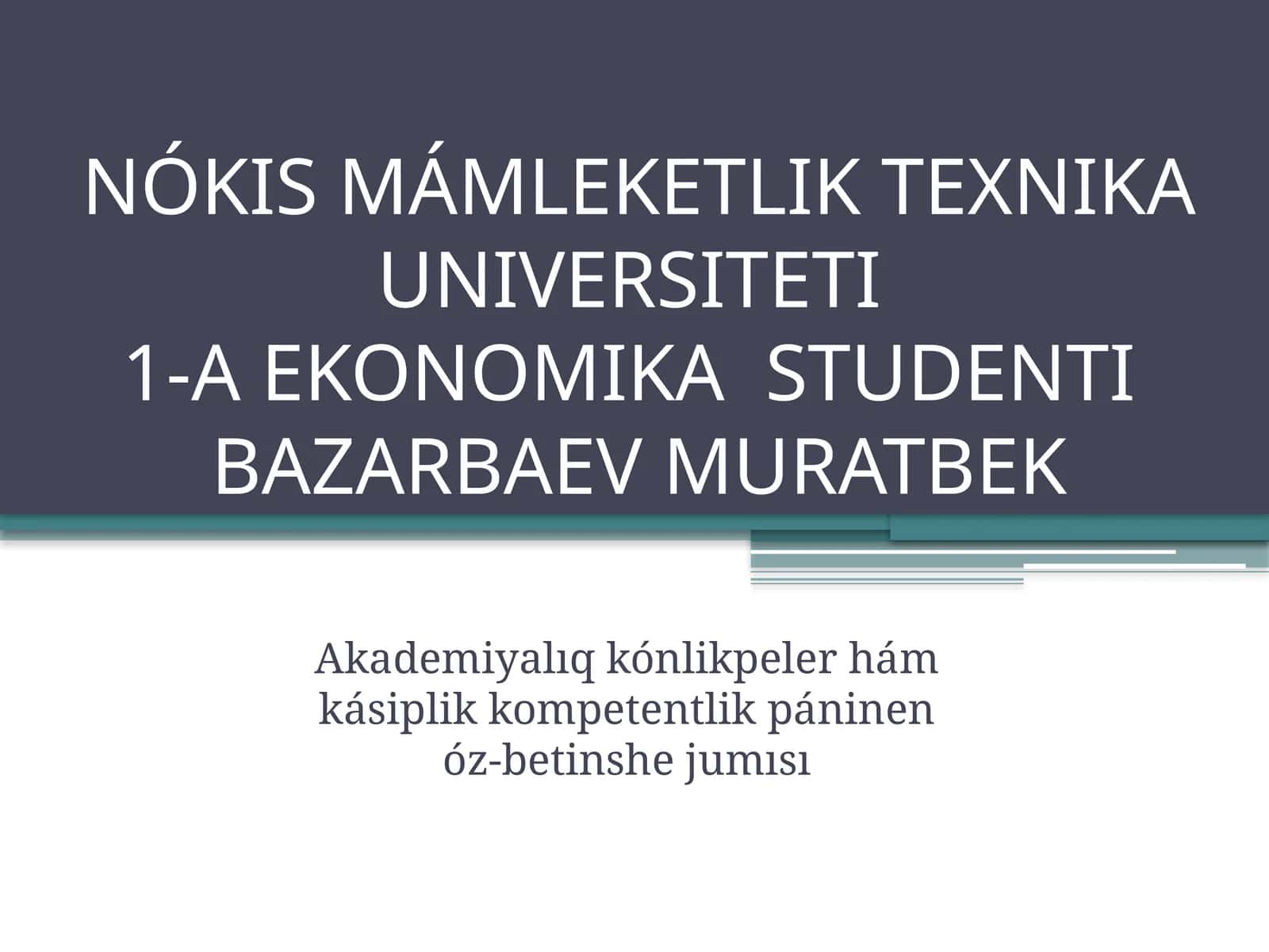 KONFERENSIYA - INFORMATSIYA HAQIDA
