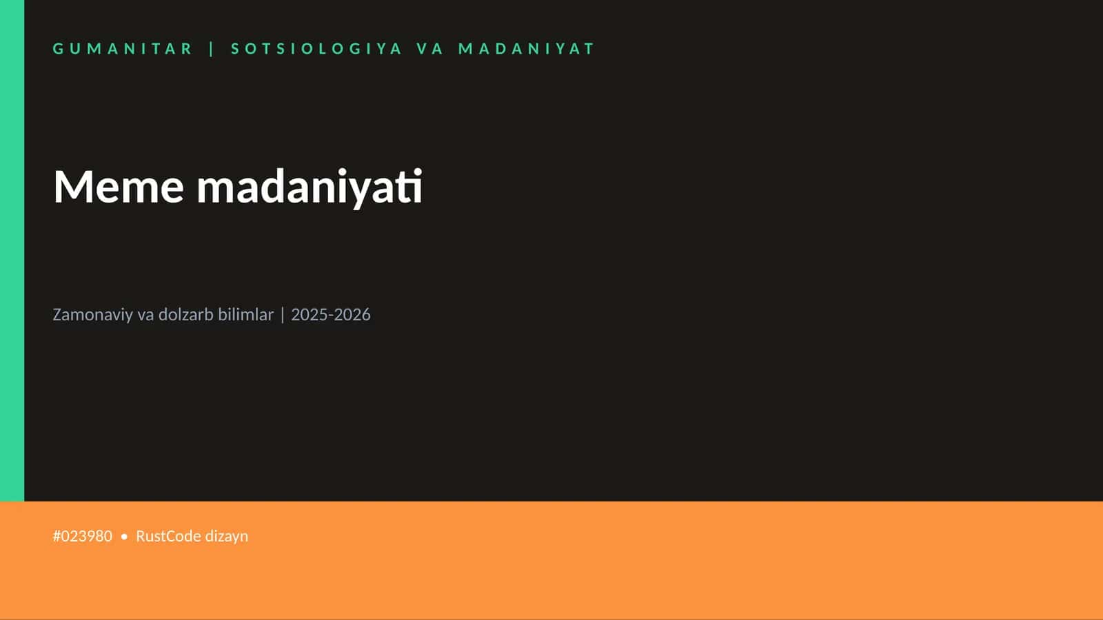 Meme madaniyati