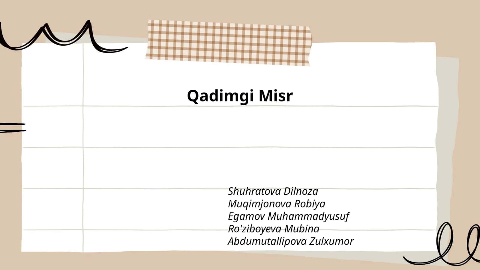 Qadimgi Misr