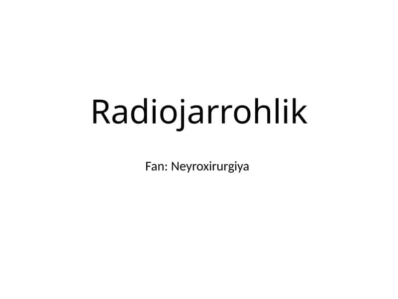 Radiojarrohlik