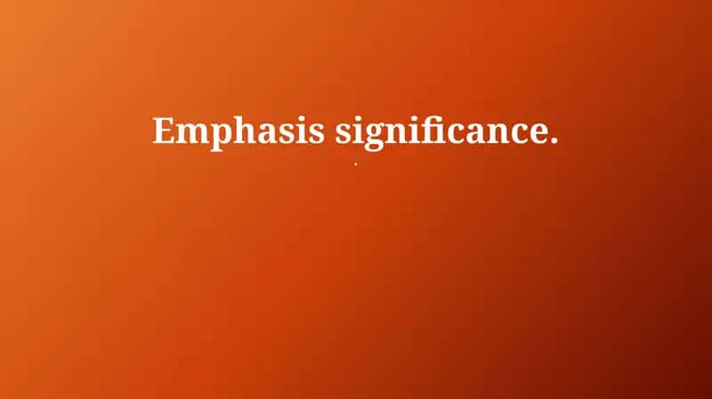 Identifying Importance
