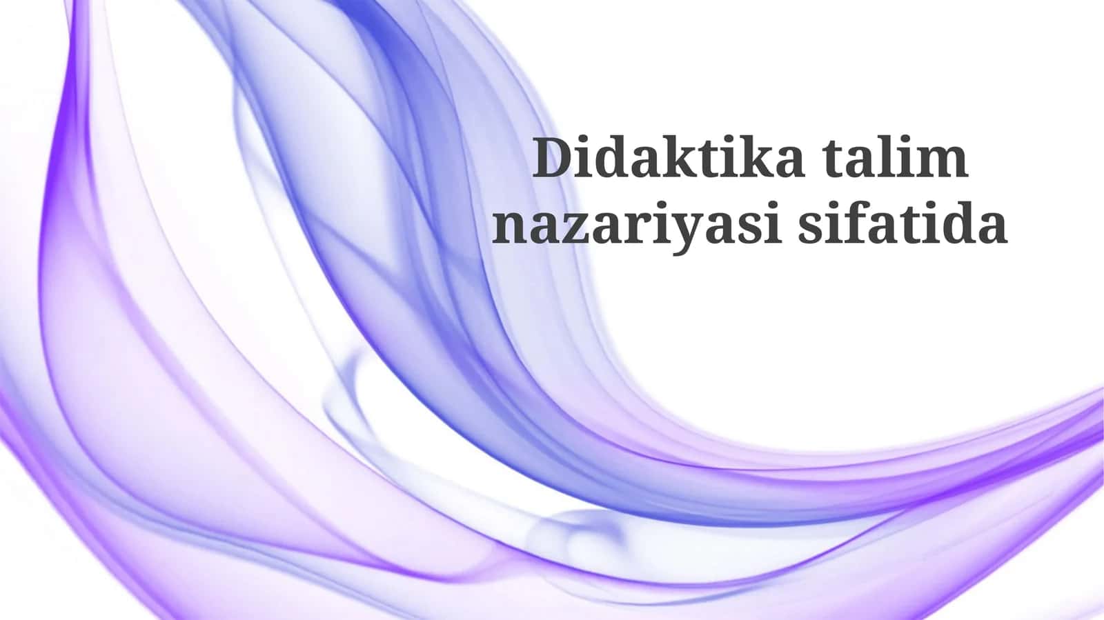 Zamonaviy Didaktikaning Muammolari va Yechimlari