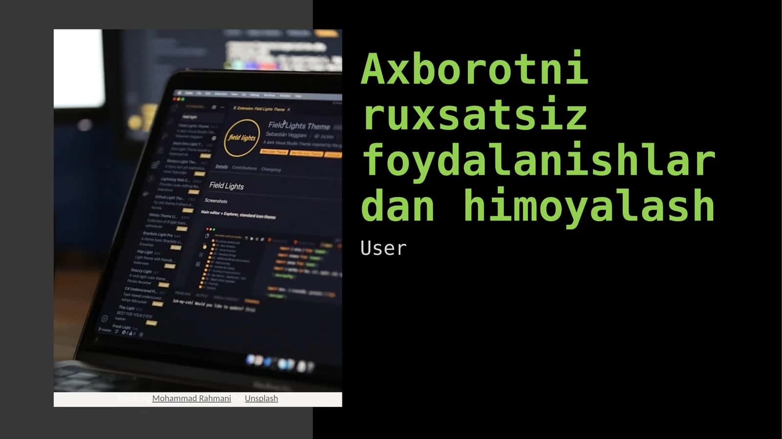 Axborotni himoyalash