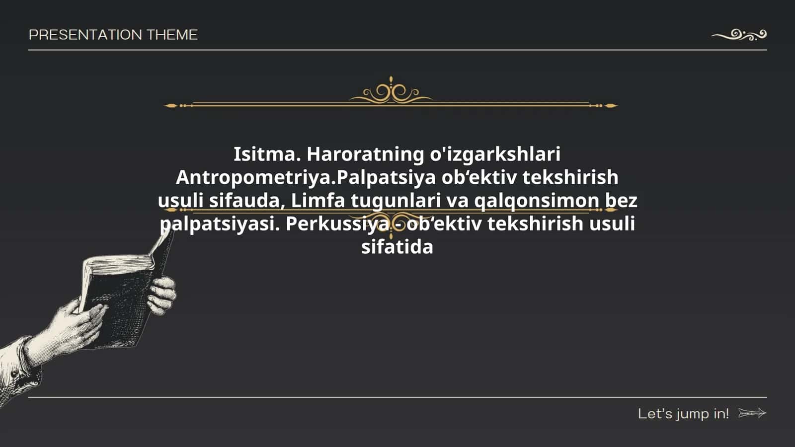 Isitma. Haroratning o'izgarkshlari Antropometriya