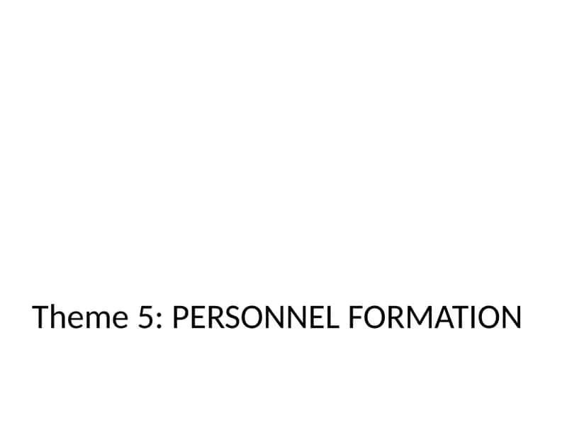 Personnelselection and recruitment system