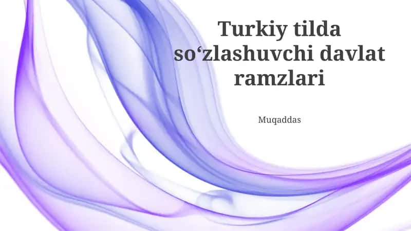 Turkiyaning ramzlari