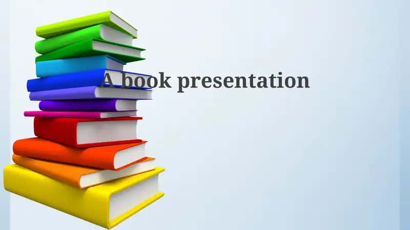A book presentation