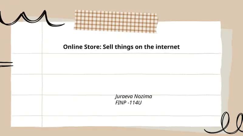 E-commerce Platforms