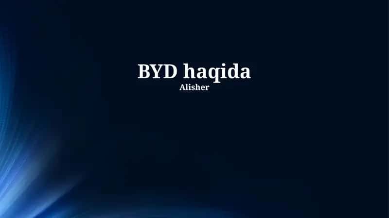 BYD